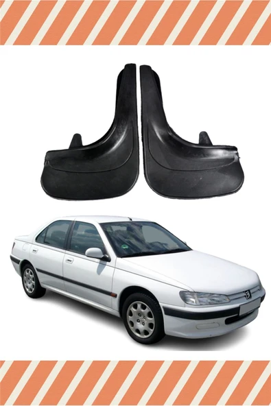 Heda Tex Peugeot 406 2'li Tozluk Çamurluk Paçalık