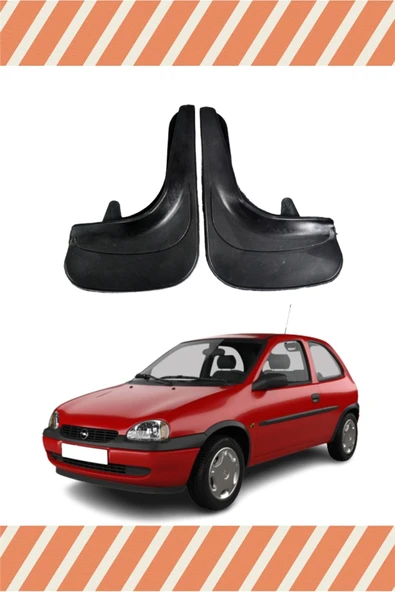 Heda Tex Opel Corsa B 1993-2000 2'li Tozluk Çamurluk Paçalık