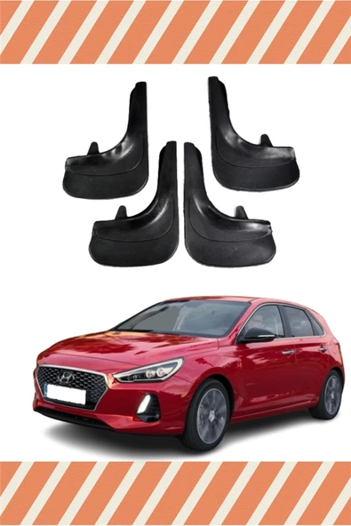 Heda Tex Hyundai I30 4'lü Tozluk Çamurluk Paçalık