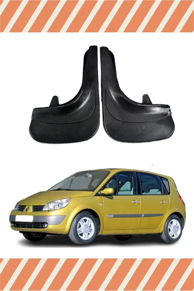 Heda Tex Renault Scenic Tüm Kasalar Sports Yazılı 2'li Tüm Kasalar Tozluk Çamurluk Paçalık