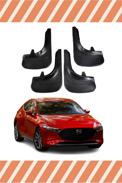 Heda Tex Mazda 3 4'lü Tozluk Çamurluk Paçalık
