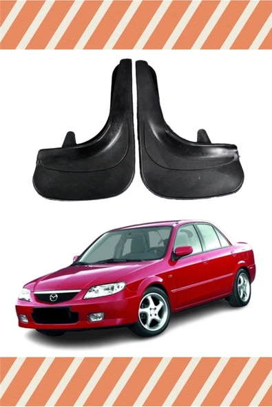 Heda Tex Mazda 323 2'li Tozluk Çamurluk Paçalık