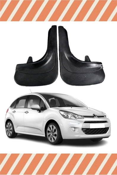 Heda Tex Citroen C3 2011-2015 2'li Tozluk Çamurluk Paçalık