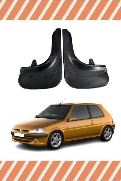Heda Tex Peugeot 106 2'li Tozluk Çamurluk Paçalık