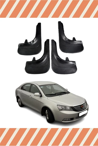 Heda Tex Geely Emgrand Uyumlu 4'lü Tozluk Çamurluk Paçalık