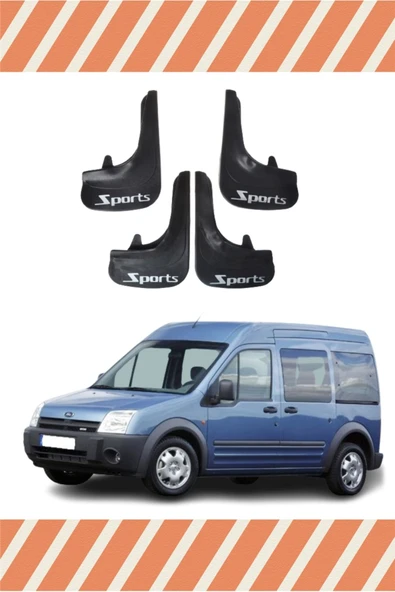Heda Tex Ford Connect 2002-2013 Sports Yazılı 4'lü Tozluk Çamurluk Paçalık