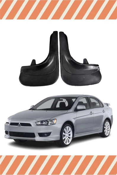 Heda Tex Mitsubishi Lancer Uyumlu 2'li Tozluk Çamurluk Paçalık