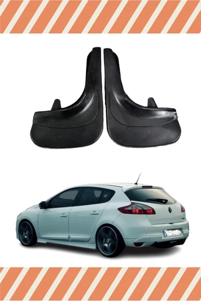 Heda Tex Renault Megane 3 Hb 2010-2016 2'li Tozluk Çamurluk Paçalık