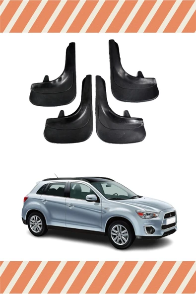 Heda Tex Mitsubishi Asx 4'lü Tozluk Çamurluk Paçalık