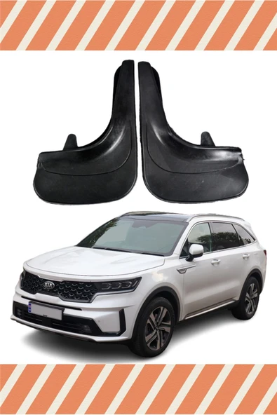 ALPAX OTOMOTİV Kia Sorento Sports Yazılı 2'li Tozluk Çamurluk Paçalık