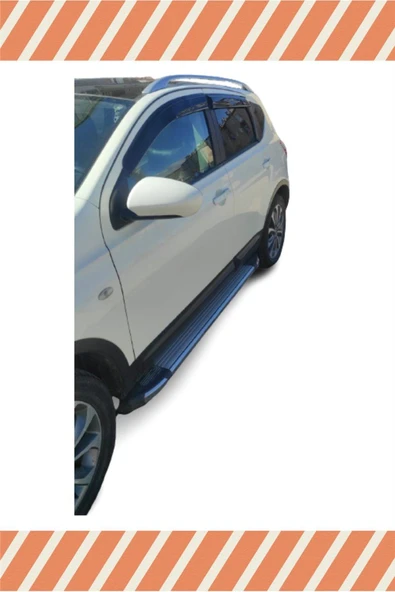 alp aksesuar Nıssan Qashqai 2007-2013 Modellerine Özel 4'lü Mügen Tip Cam Rüzgarlığı