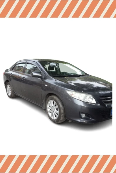 alp aksesuar Toyota Corolla 2007-2013 Modellerine Özel 4'lü Mügen Tip Cam Rüzgarlığı