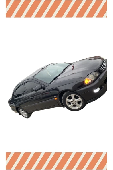 alp aksesuar Toyota Avensis 1997-2002 Modellerine Özel 4'lü Mügen Tip Cam Rüzgarlığı