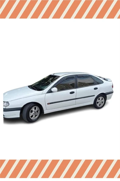 alp aksesuar Renault Laguna 1 1993-2002 Modellerine Özel 4'lü Mügen Tip Cam Rüzgarlığı