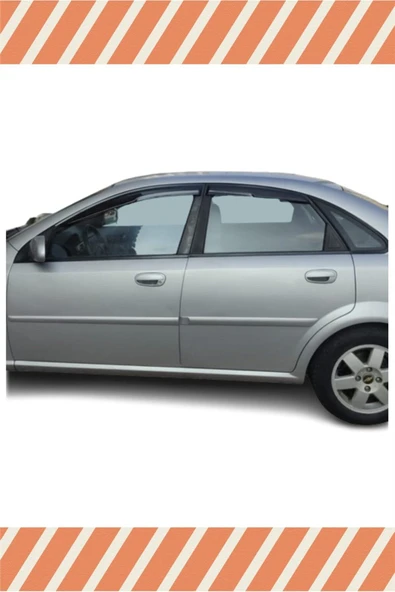 alp aksesuar Chevrolet Lacetti Sedan Tüm Modellerine Özel 4'lü Mügen Tip Cam Rüzgarlığı