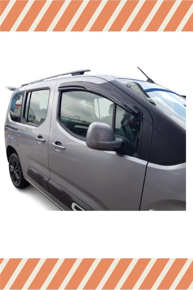 alp aksesuar Citroen Berlingo 2018 Ve Sonrası Modellerine Özel 2'li Mügen Tip Cam Rüzgarlığı
