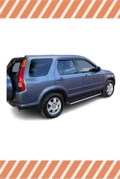 alp aksesuar Honda Cr-v 2002-2007 Modellerine Özel 4'lü Mügen Tip Cam Rüzgarlığı