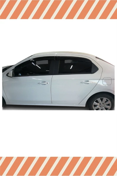 alp aksesuar Citroen Eylese Tüm Modellerine Özel 4'lü Mügen Tip Cam Rüzgarlığı