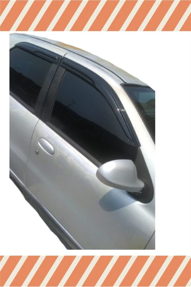alp aksesuar Fıat Albea Sedan Tüm Modellerine Özel 4'lü Mügen Tip Cam Rüzgarlığı