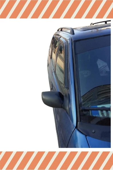 alp aksesuar Ford Escord Stw Tüm Modellerine Özel 4'lü Mügen Tip Cam Rüzgarlığı