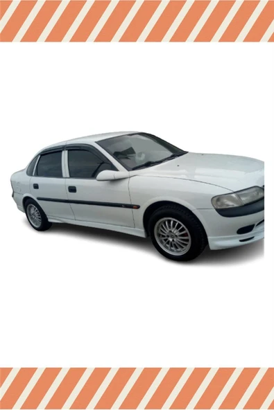 alp aksesuar Opel Vectra B 1995-2002 Modellerine Özel 4'lü Mügen Tip Cam Rüzgarlığı