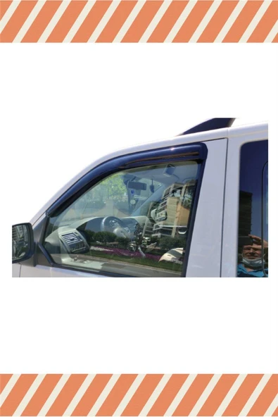 alp aksesuar Volkswagen Transporter T-6 Tüm Modellerine Özel 2'li Mügen Tip Cam Rüzgarlığı