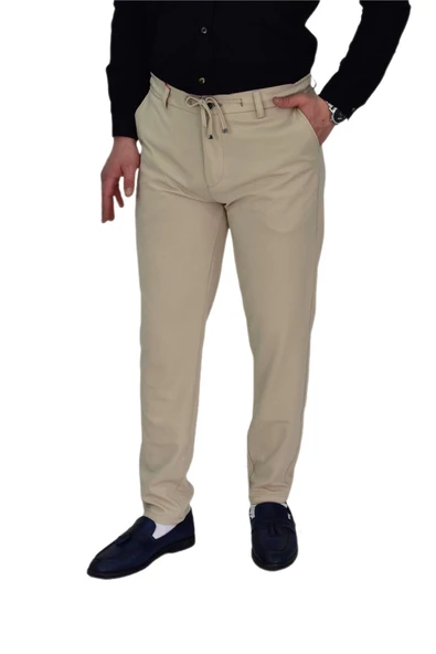 Erkek Beli Lastikli Jogger Pantolon Regular Fit BGL-ST04328 - Resim 6