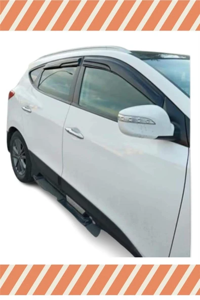 alp aksesuar Hyundai Ix-35 Tüm Modellerine Özel 4'lü Mügen Tip Cam Rüzgarlığı