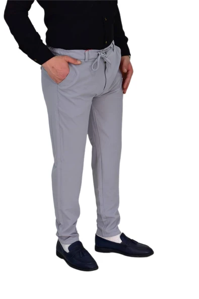 Erkek Beli Lastikli Jogger Pantolon Regular Fit BGL-ST04328 - Resim 11