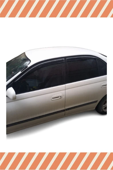 alp aksesuar Toyota Carina 1993 Ve Sonrası Modellerine Özel 4'lü Mügen Tip Cam Rüzgarlığı