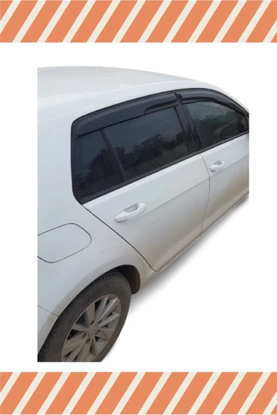 alp aksesuar Volkswagen Golf 7 2013 Ve Sonrası Modellerine Özel 4'lü Mügen Tip Cam Rüzgarlığı