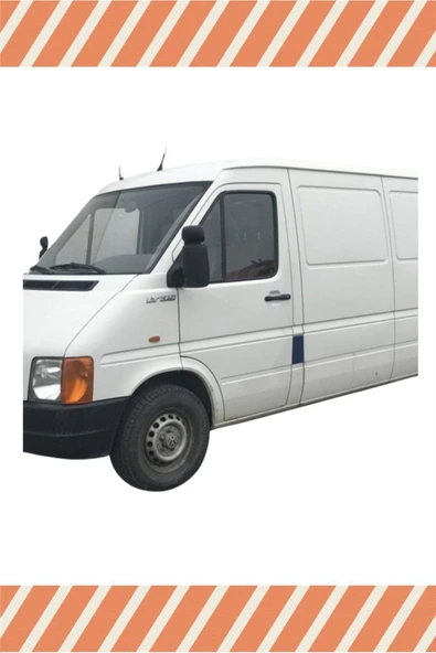 alp aksesuar Volkswagen Crafter 2004-2006 Modellerine Özel 2'li Mügen Tip Cam Rüzgarlığı