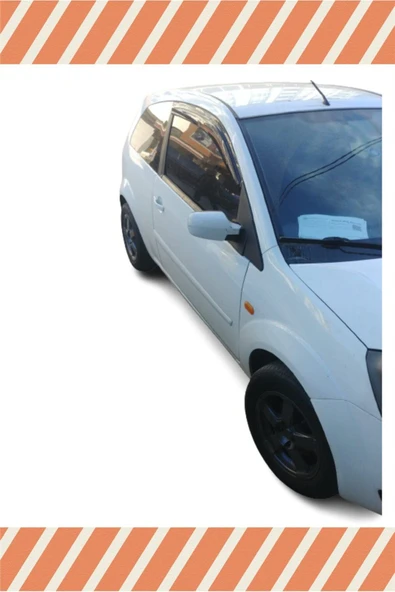 alp aksesuar Fiesta Van 2005 Ve Sonrası Modellerine Özel 2'li Mügen Tip Cam Rüzgarlığı