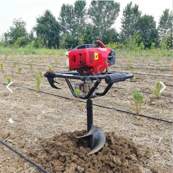 Hsgl Motorlu toprak burgu makinası RT-GD05 52cc bahçe ekipmanları - 3