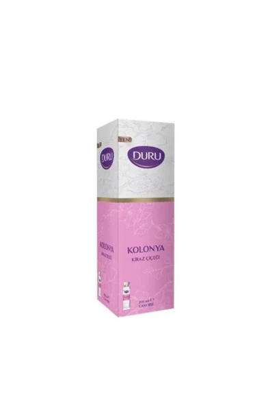 Duru Kiraz Çiçeği Kolonya Cam Şişe 200 ml