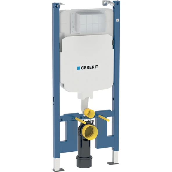 Geberit Alpha Gömme Rezervuar Duvar Önü Alçıpan Uygulamalı Set, İnce,458.175.00.1