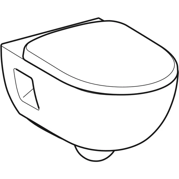 Geberit Selnova Premium Rimfree Asma Klozet (Yavaş Kapanır Kapak Dahil)503.022.00.1 - 3