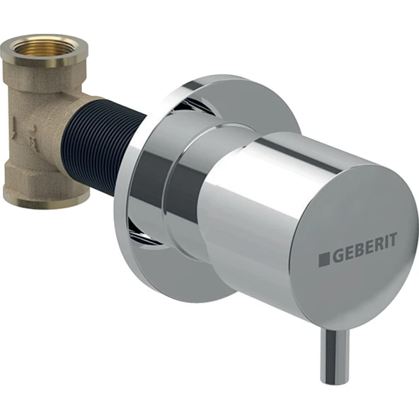 Geberit Ankastre Stop Valf, Parlak Krom 616.004.21.1