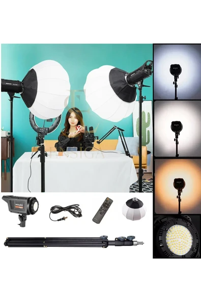Blic 65cm Kumandalı Video ve Fotoğraf İçin Led Işık BLM-09 - 2