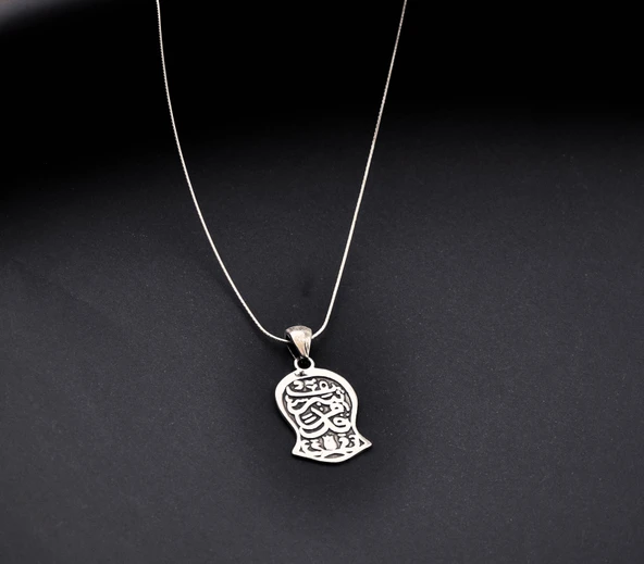 925 Ayar Gümüş (Silver) Erkek Kolye