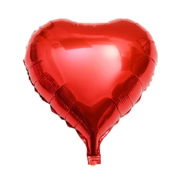 Folyo Balon 18" Kalp Kırmızı ürün görseli