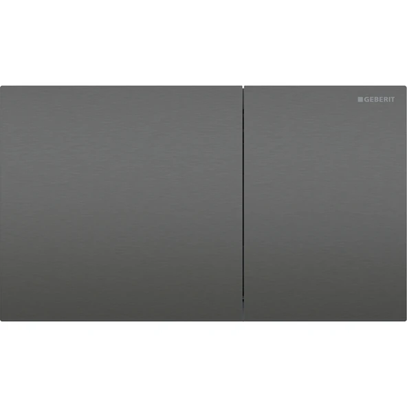 Geberit Sigma70 Çift Basmalı Kumanda Kapağı, Siyah Krom, 115.622.QD.1