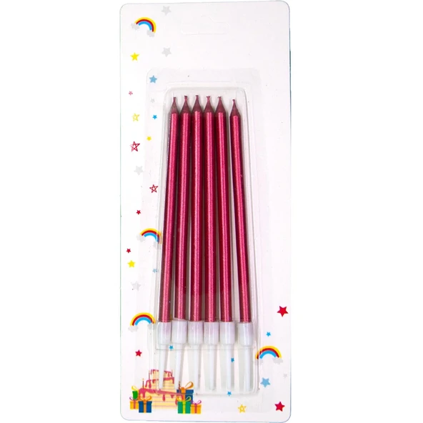 Pasta Mumu 13cm 6lı Kırmızı