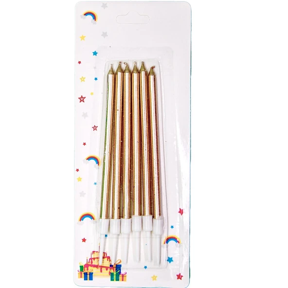 Pasta Mumu 13cm 6lı Rose Gold