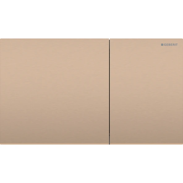 Geberit Sigma70 Çift Basmalı Kumanda Kapağı, Bronz, 115.622.QB.1