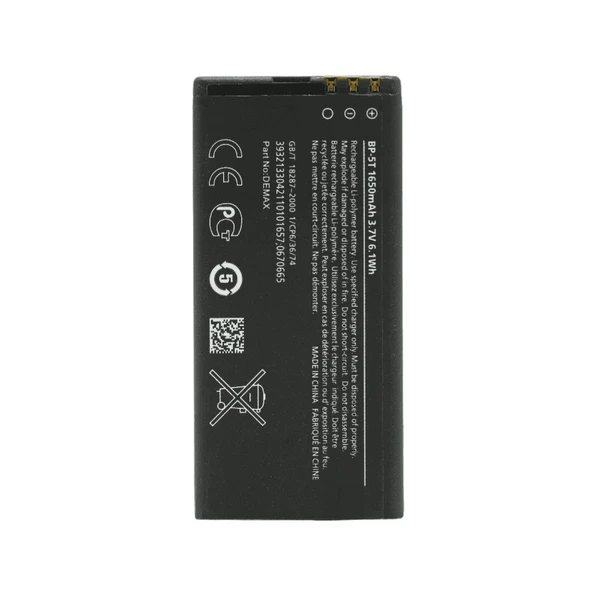 Demax Lumia 820 Güçlendirilmiş Batarya BP-5T - Resim 3