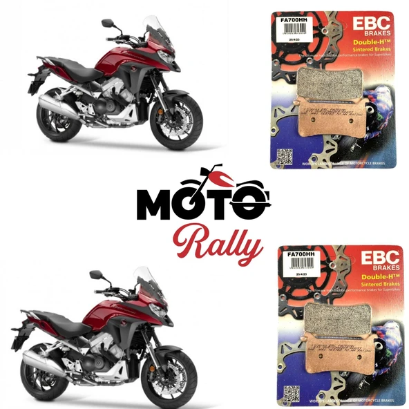 Honda Crossrunner Ön Fren Balata Takımı Ebc 2017-2020