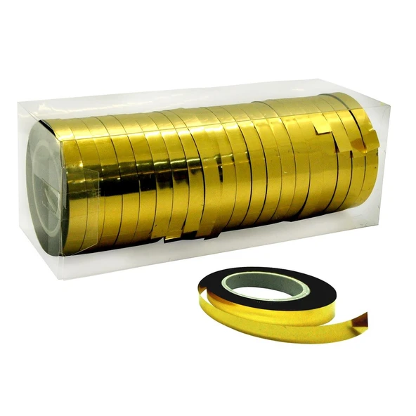 Rafya Metalik 8mm 25mt Altın