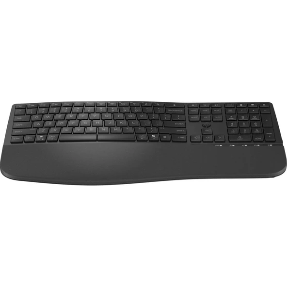 HP 680 Comfort Çift Modlu Unifying Bluetooth Kablosuz Klavye Siyah 8T6L8AA