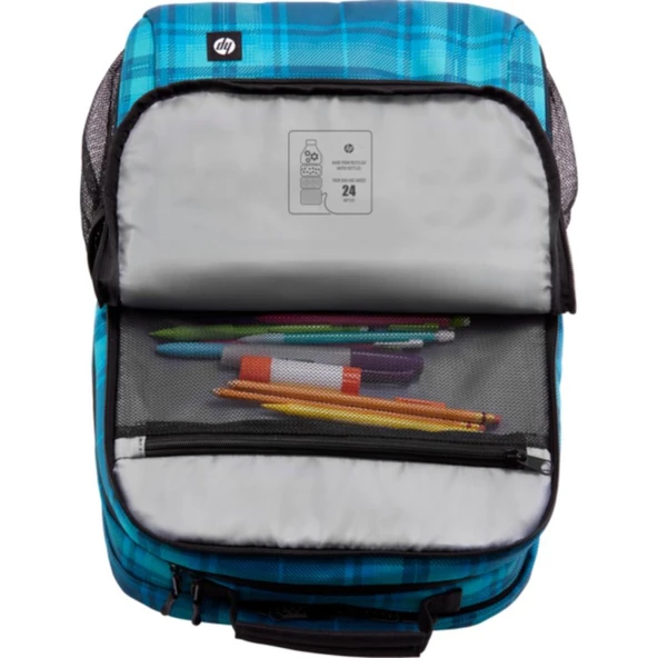 HP Campus XL Ecose 14"-16" Notebook Sırt Çantası - Mavi - 4